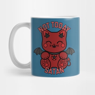 Not Today Satan Mug